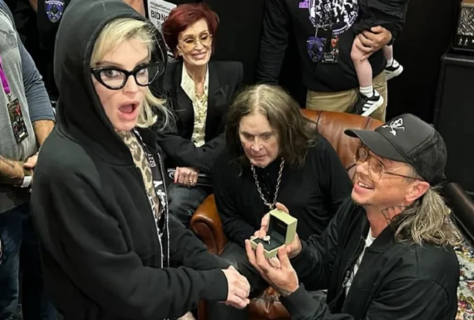 Slipknot’s Sid Proposes to Kelly Osbourne | Photo from Kelly Osbourne’s Instagram