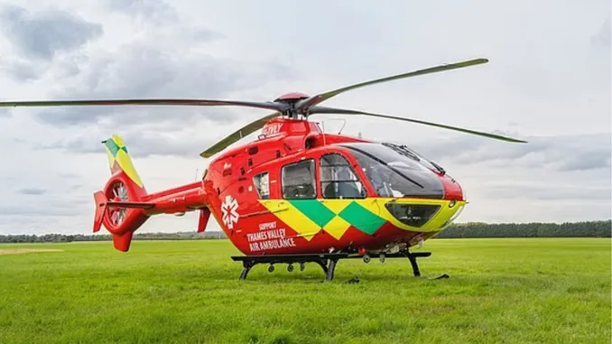 Thames Valley Air Ambulance crews were reportedly dispatched around 10:30 a.m.
