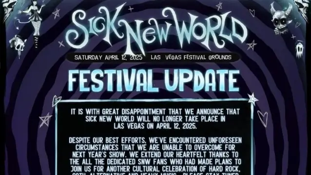 Festival Canceled: Sick New World 2025 Won’t Happen