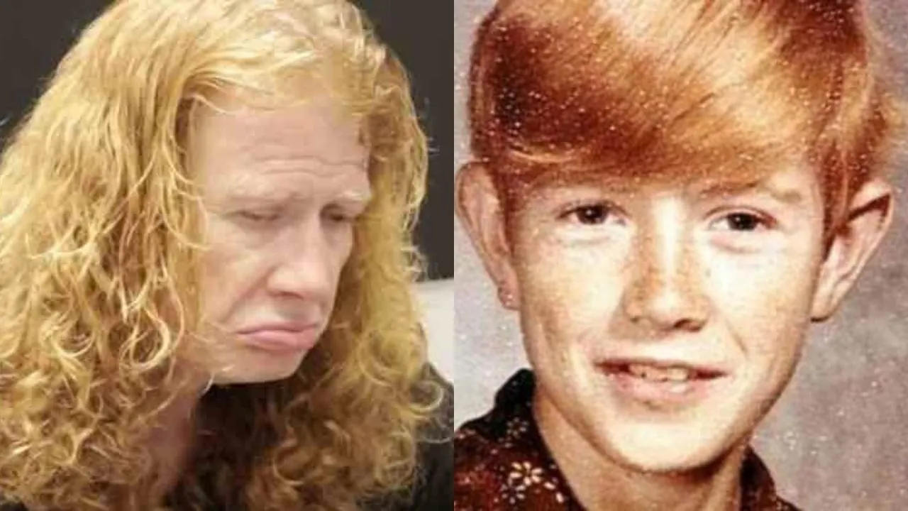 What Growing Up Was Like for DAVE MUSTAINE: 'My Dad Drank A Lot And Was Abusive'
