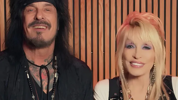 Mötley Crüe bassist NIKKI SIXX Explains DOLLY PARTON Collab: 'She Was a Hard Yes'