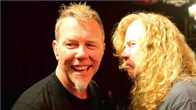 When DAVE MUSTAINE Was Surprised By METALLICA's JAMES HETFIELD: 'I Didn't Think He Knew How to Play'