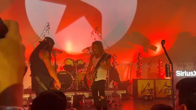 Metallica Honors Ozzy Osbourne At Exclusive SiriusXM Club Show; VIDEO